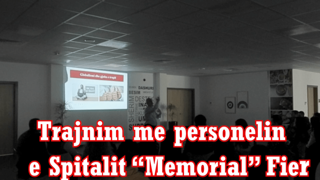 VIDEO/Trajnim me personelin e spitalit “Memorial” Fier