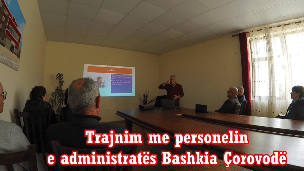 VIDEO/Trajnim me personelin e administratës Bashkia&nbsp;Çorovodë